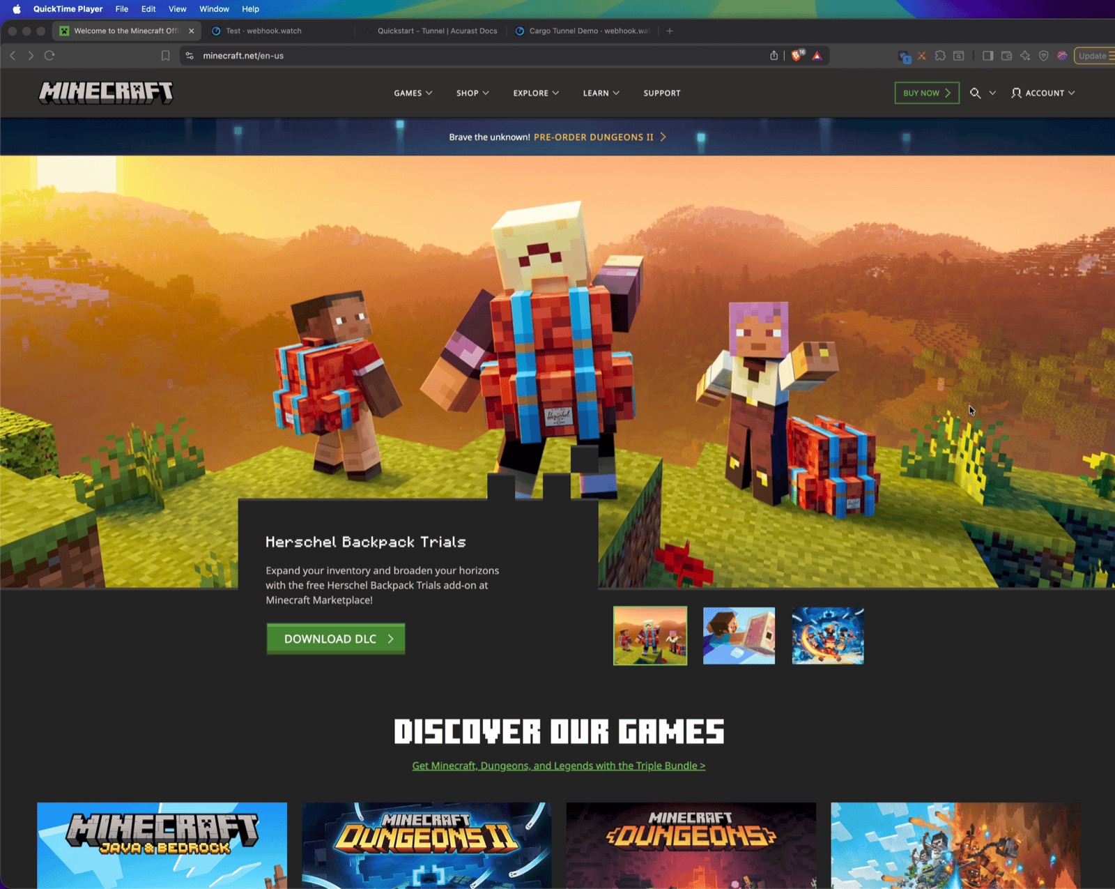 Minecraft — the server we're about to host on a phone